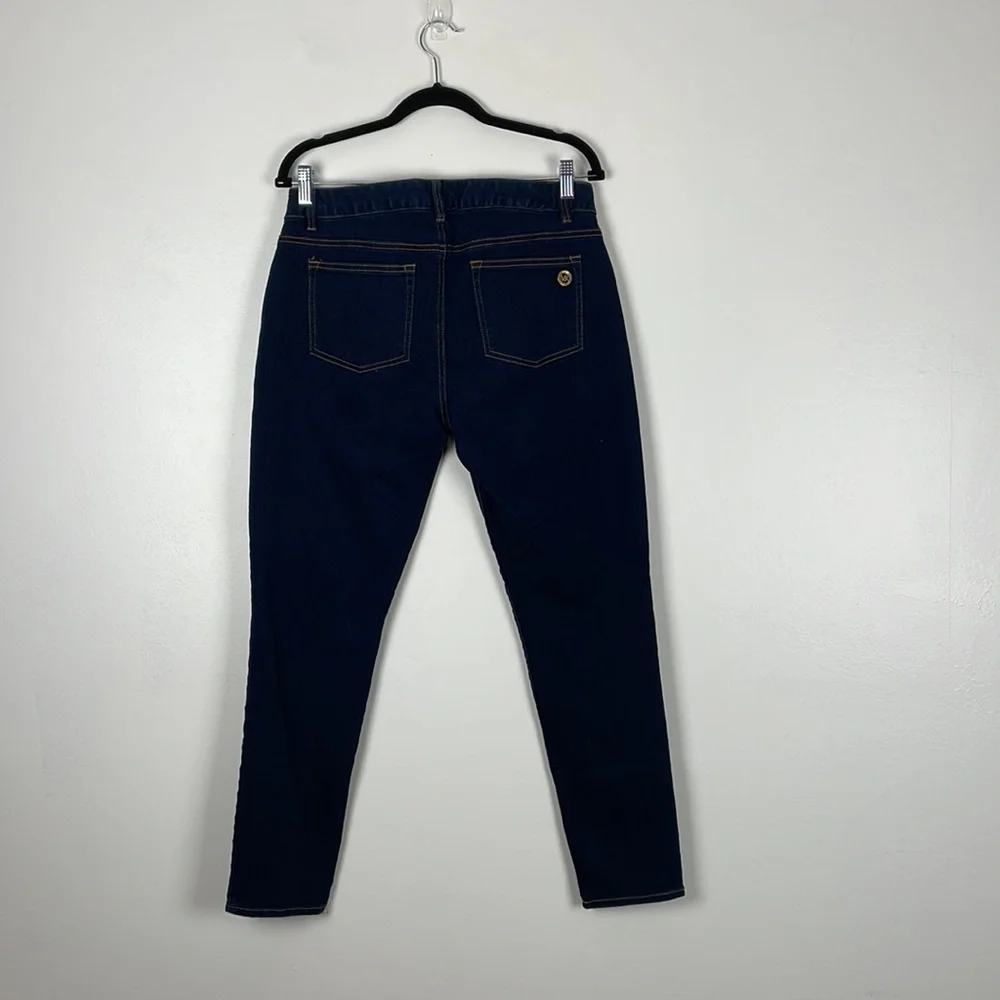 Michael Kors skinny ankle 4 pocket women's blue jeans Size 8